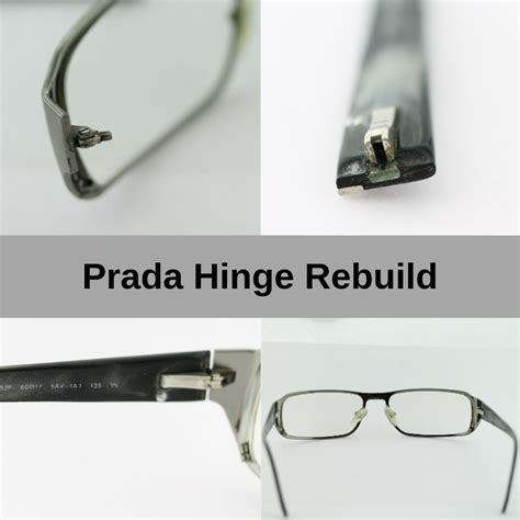 broken prada glasses|Prada eyeglasses replacement parts.